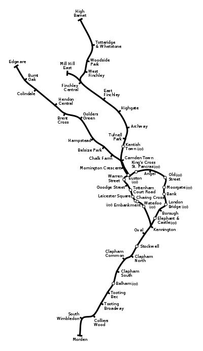 Northern Line Historyและrecent Developments
