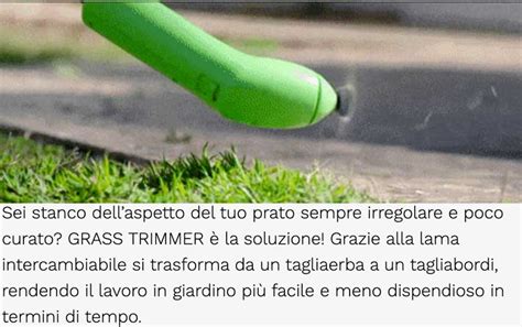 Grass Trimmer Funziona Bene O è Una Truffa Recensioni E Opinioni