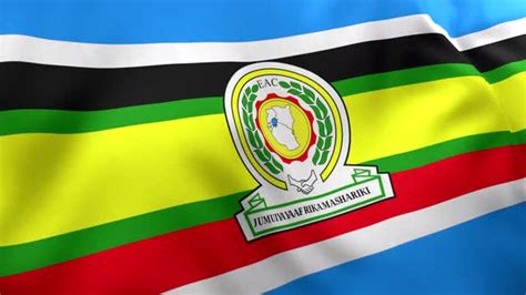 East African Community Flag 4k Motion Graphics Videohive