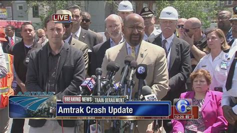 Video Mayor Nutter Says All Accounted For In Amtrak Crash 6abc