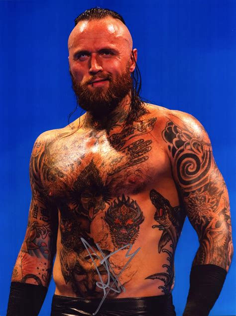 Aleister Black Signed 11x14 Photo Signed By Superstars