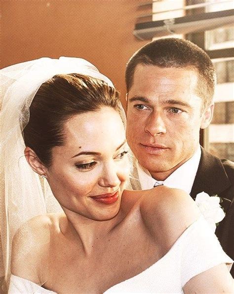 brad pitt and angelina jolie s wedding click here to see more photos bit ly 1enoqpk