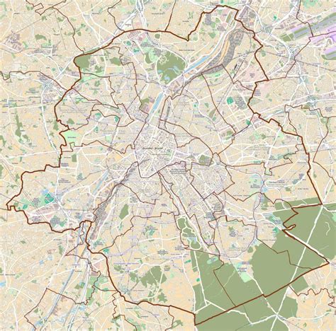 Maps Of Brussels Maps Bruxelles Belgium