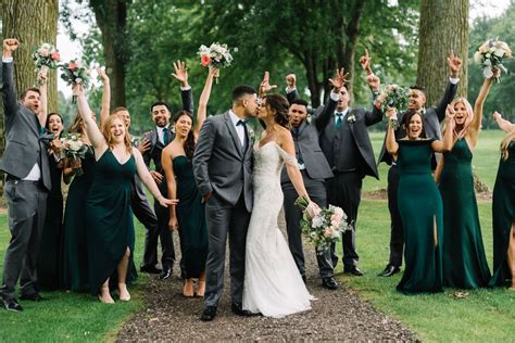Grey Bridal Parties, Gray Wedding Party, Wedding Party Groomsmen