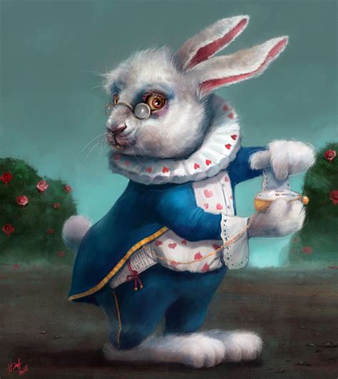 White Rabbit Kate Danilova White Rabbit Alice In Wonderland Alice In Wonderland Characters