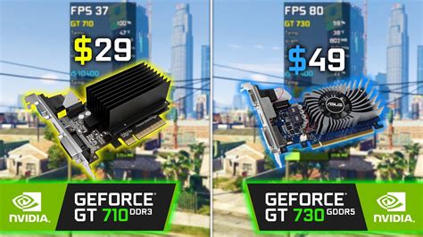 Gt 710 Ddr3 Vs Gt 730 Gddr5 Test In 7 Games Youtube