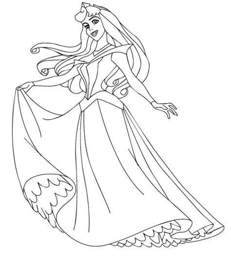 Here's a pretty princess colouring page to print and enjoy. Top 25 Disney Princess Coloring Pages For Your Little Girl