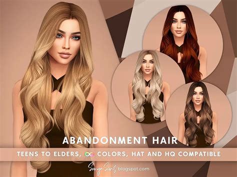 The Sims Resource Most High Hair By Sonyasims Sims 4 Hairs Vrogue