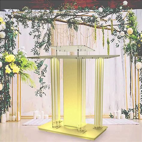 Buy Mobile Podium Acrylic Podium Church Pulpit Pulpits For Churches