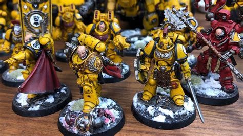 Imperial Fists Full Army Preview Phase One Complete Youtube
