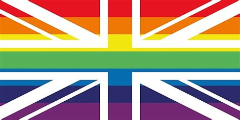 Rainbow Union Jack Gay Pride Uk England Flag Posters By Alpharelic