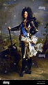 Hyacinthe Rigaud Portrait of Louis XIV 1701 Stock Photo - Alamy