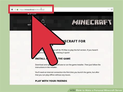 how to make a personal minecraft server with pictures wikihow