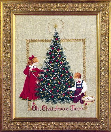 Ending wednesday at 10:09am pst. Lavender Lace OH CHRISTMAS TREE Cross Stitch Pattern | eBay