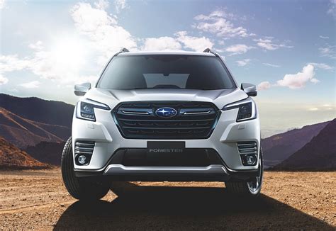 2022 Subaru Forester Facelift Launched In Japan With A Redesigned Face
