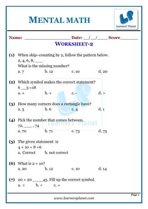 Mathematics Worksheet For Grade Sexiezpix Web Porn