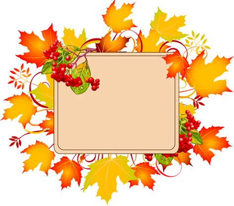 Autumn Borders Clip Art Free Clipart Best