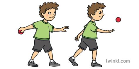 Underarm Throw Twinkl Move Pe Y1 Multi Skills Sports Day Lesson 4