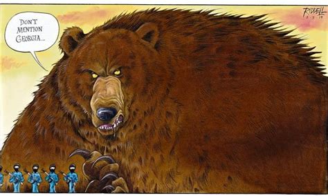 The Russian Bear Stirs Chris Riddell 02032014 Cartoon