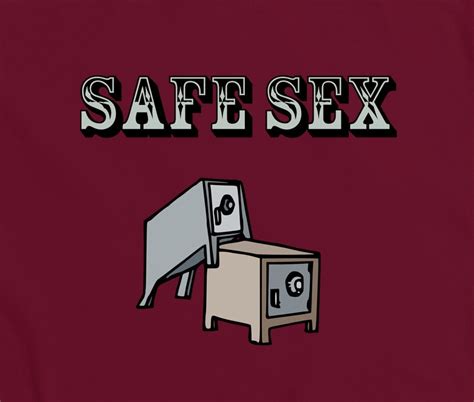 Safe Sex T Shirt Funny Witty T Shirt Geek By Teesandthankyou