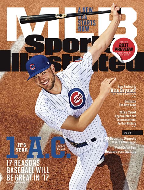 Kris Bryant Graces Sports Illustrated Baseball Preview Cover Bleed