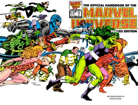 13 Marvel Universe Handbook Covers To Make You Feel Good 13th