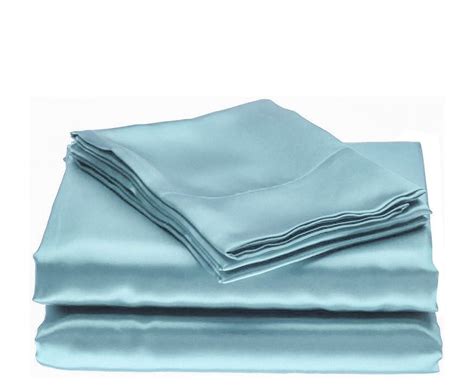 Reliable Bedding Luxurious Ultra Soft Silky Satin 4 Piece Bed Sheet Set