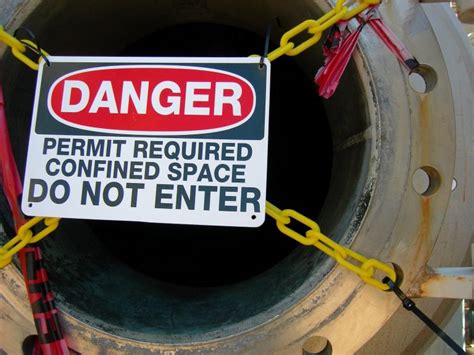 Reminders For Safe And Controlled Entry Into A Confined Space Kc Supply