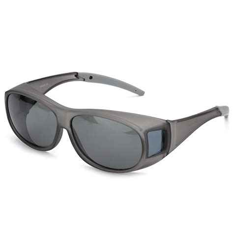 Buy Lvioe Wrap Around Sunglasses For Man Polarized Oval Rectangular Sunglasses Wear Over