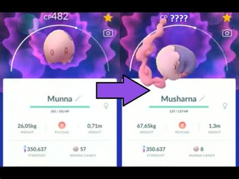 MUNNA EVOLUTION Into MUSHARNA In Pokemon GO Trainer Ari YouTube