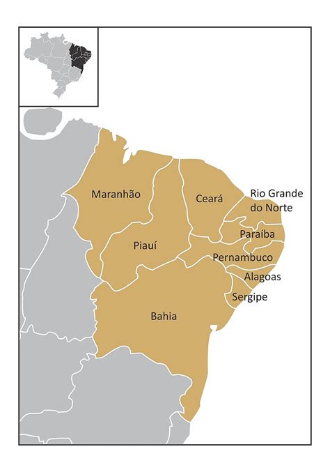 the five regions of brazil worldatlas