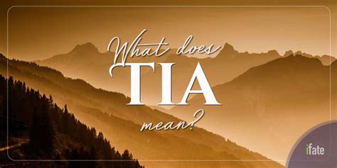 What The Name Tia Means And Why Numerologists Like It