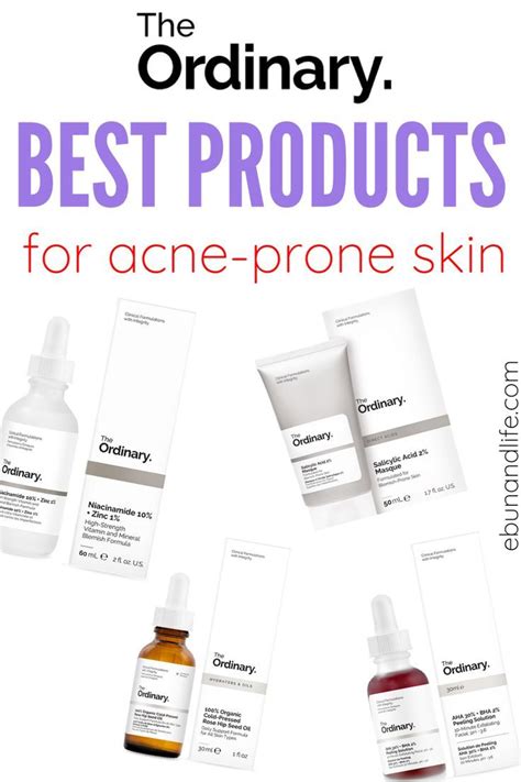 The Ordinary Skincare Guide Acne
