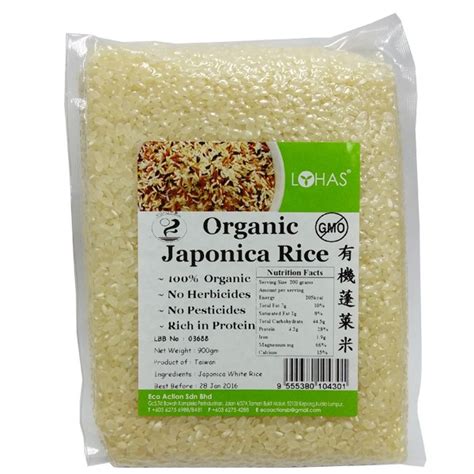 Organic Japonica Rice Lohas