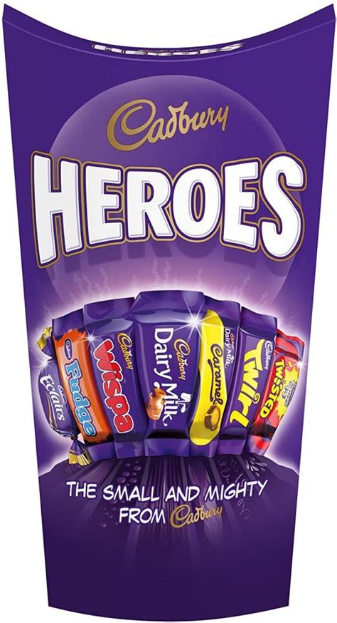 cadbury heroes chocolate carton 290g approved food