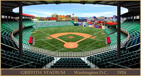 Griffith Stadium 1924 Digital Art By Gary Grigsby Pixels