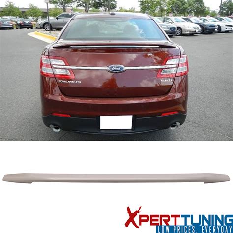 Fits 13 15 Ford Taurus Oe Factory Style Flush Mount Trunk Spoiler Wing