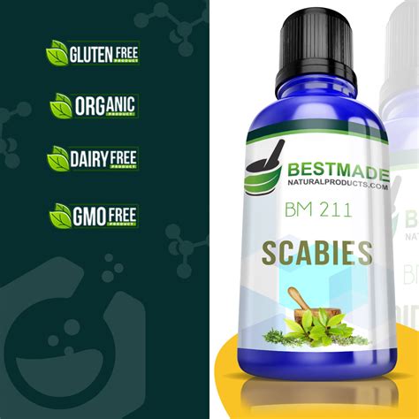 Scabies Treatment And Natural Rash Remedy Bm211 Bestmade Natural