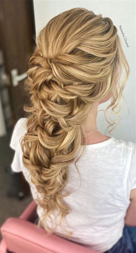 35 Enchanting Hairstyles For A Fairytale Wedding Rapunzel Style Updos