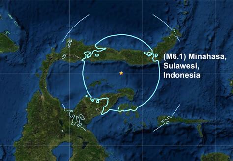 The Big Wobble The Third Major Quake Of 2021 Is A Powerful M6 1 Which Rocked Minahasa