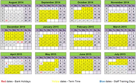 Term Dates 201415 Transition2