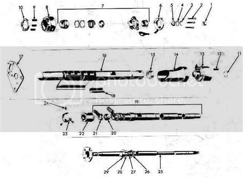 Need Exploded View Of 67 Steering Column Chevelle Tech