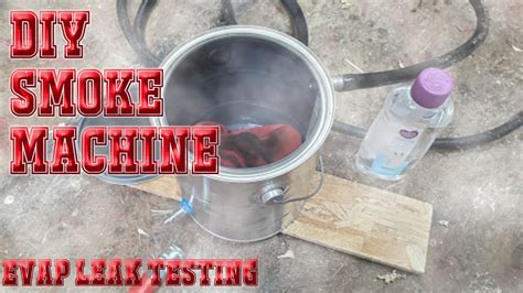 DIY Smoke Machine | EVAP Leak Testing - YouTube