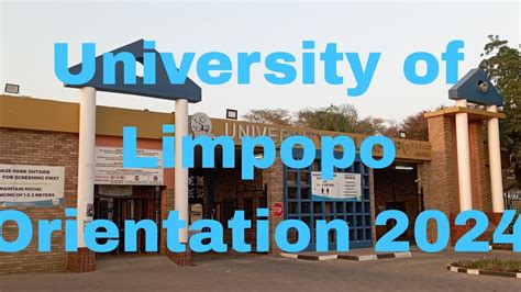 University Of Limpopo Orientation 2024 Library Classes Off Campus