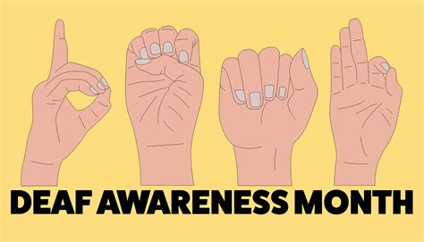 Marketing Ideas Deaf Awareness Month Kindness