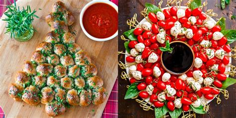 Yummy christmas appetizer ideas and recipes for the holidays, with snacks, treats, dips, pigs in blankets, pinwheels, cheeseballs, christmas crostini and more in time saving and make ahead recipes that will also save on grocery bills and shopping! 38 Easy Christmas Party Appetizers - Best Recipes for Holiday Appetizers