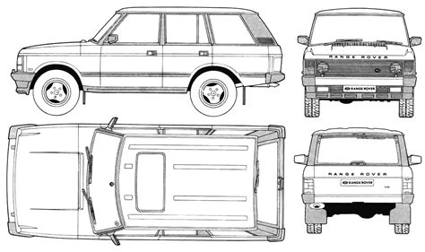 Range Rover Drawing Range Rover Classic Range Rover Land Rover