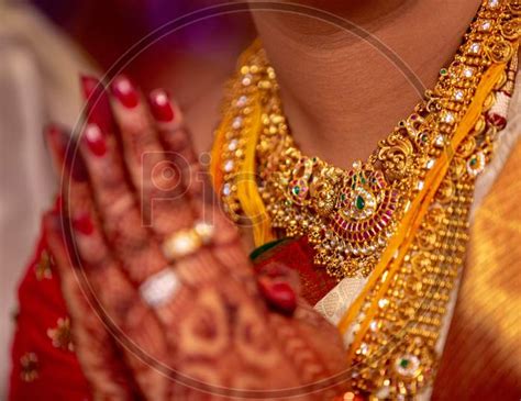 Image Of South Indian Wedding With Bride After Mangalya Dharanam At A