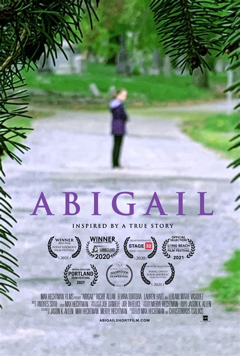 Abigail Mega Sized Movie Poster Image Internet Movie Poster Awards Gallery