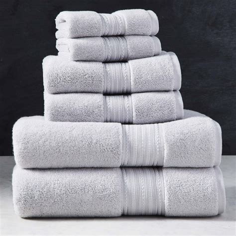 Better Homes And Gardens Signature Soft Solid 6 Piece Bath Towel Set 2